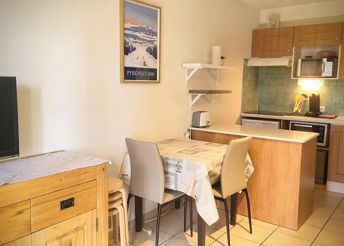 Pyrénées 2000 Rdc Pour 4 Personnes Apartamento *
